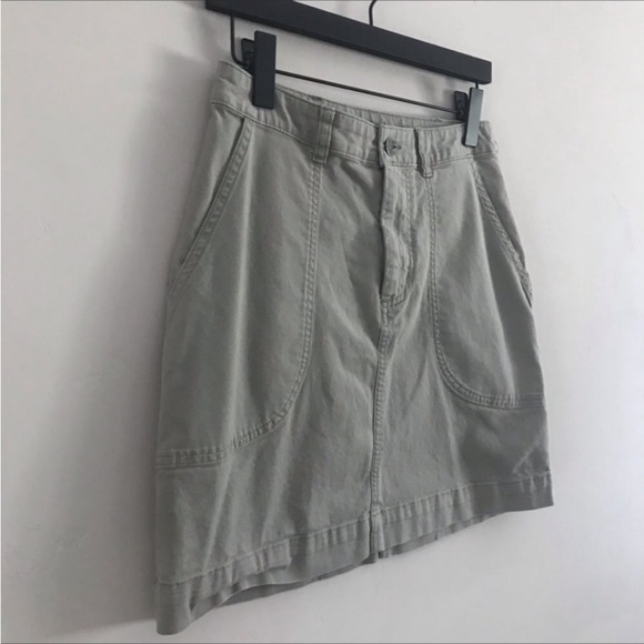 Patagonia | Khaki Stand Up Skirt | Sz 6 - Picture 3 of 6